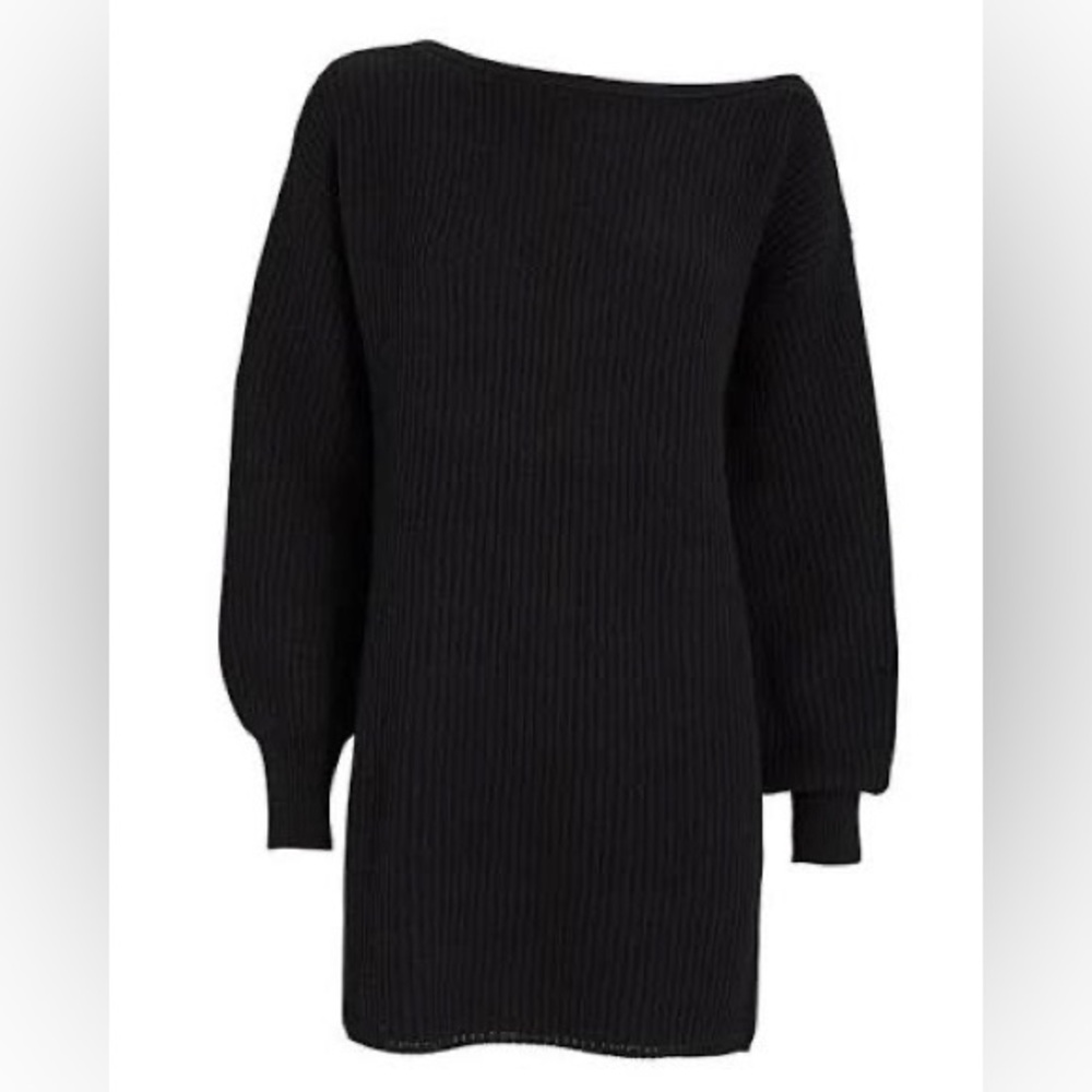 Intermix Black  Sweater dress